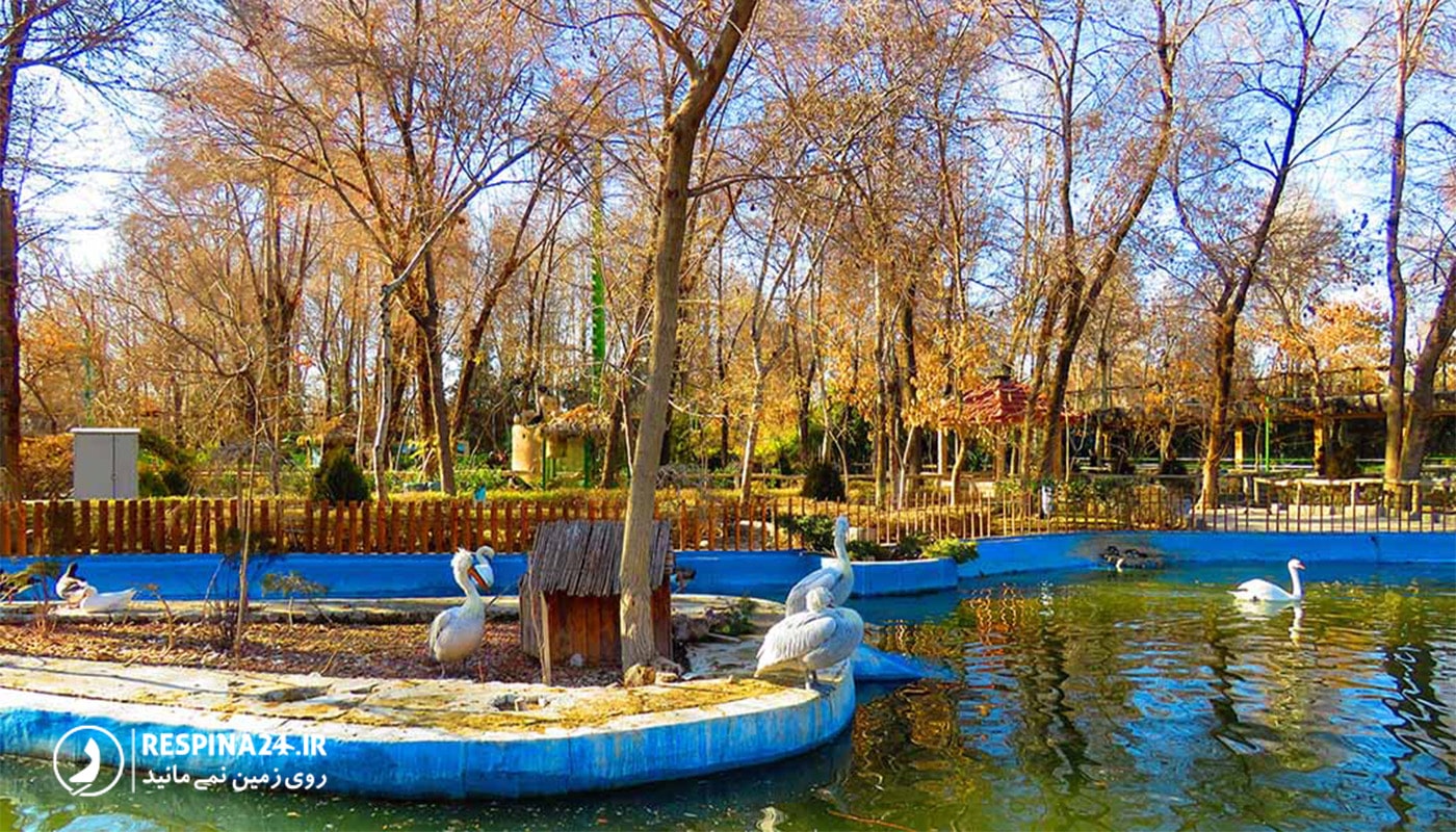 مراکز تفریحی آموزشی اصفهان - تصویری از باغ گل های اصفهان واقع در میدان بزرگمهر